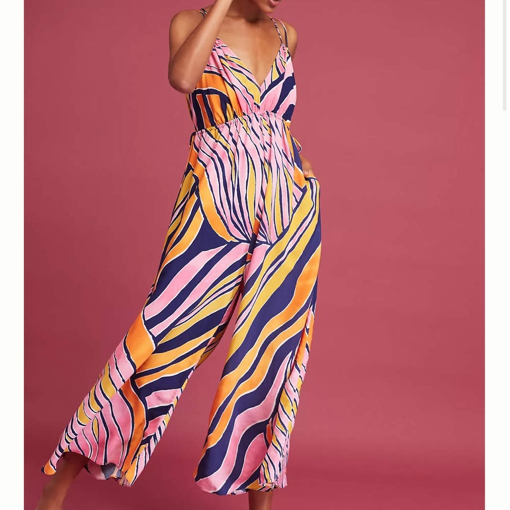 Anthropologie Finley Wide-Leg Jumpsuit